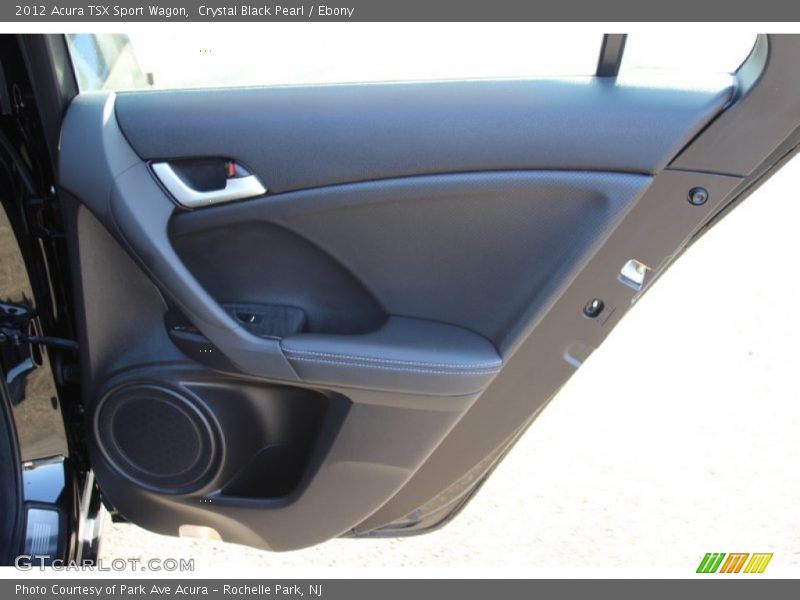 Crystal Black Pearl / Ebony 2012 Acura TSX Sport Wagon