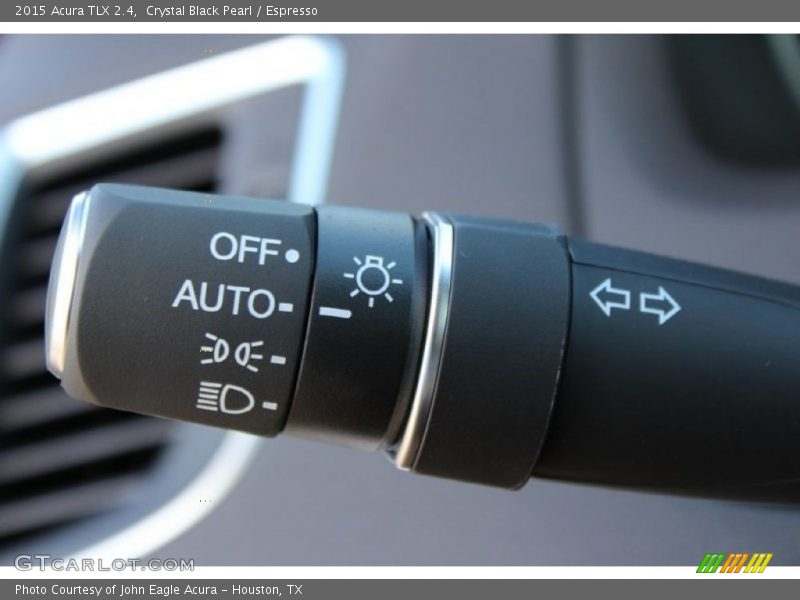 Crystal Black Pearl / Espresso 2015 Acura TLX 2.4