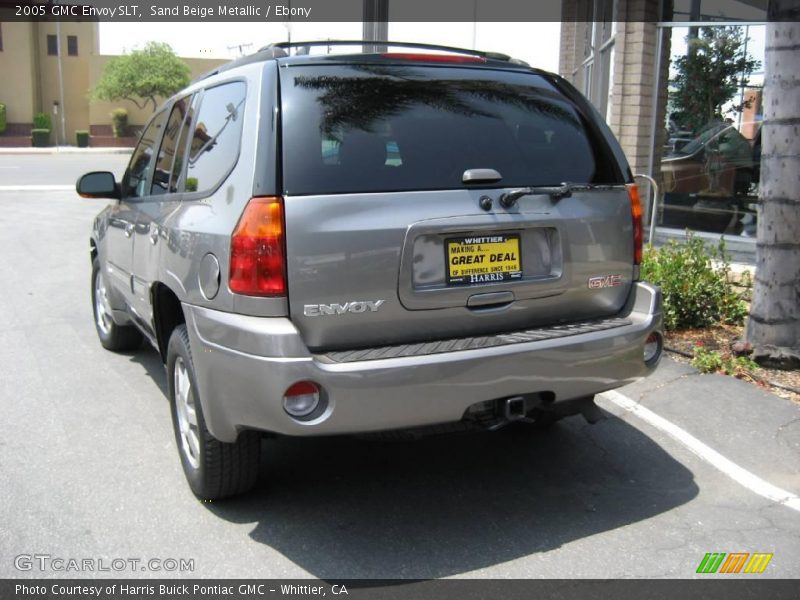 Sand Beige Metallic / Ebony 2005 GMC Envoy SLT