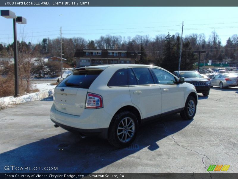 Creme Brulee / Camel 2008 Ford Edge SEL AWD