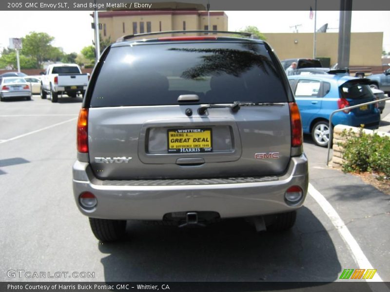 Sand Beige Metallic / Ebony 2005 GMC Envoy SLT