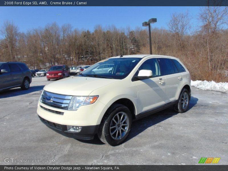 Creme Brulee / Camel 2008 Ford Edge SEL AWD