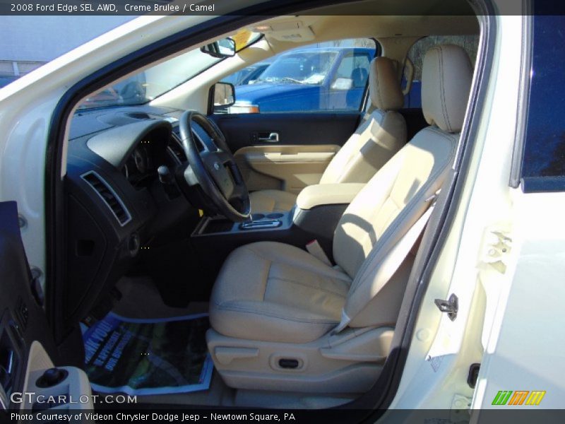 Creme Brulee / Camel 2008 Ford Edge SEL AWD