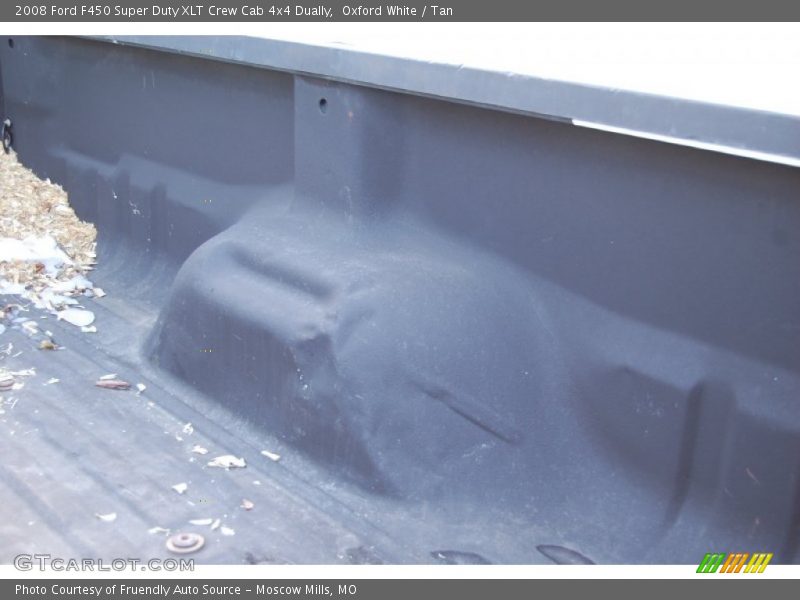 Oxford White / Tan 2008 Ford F450 Super Duty XLT Crew Cab 4x4 Dually