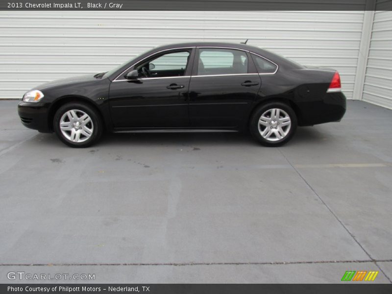 Black / Gray 2013 Chevrolet Impala LT