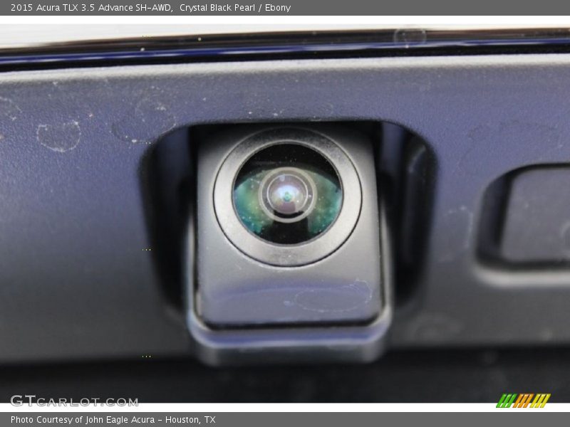 Crystal Black Pearl / Ebony 2015 Acura TLX 3.5 Advance SH-AWD