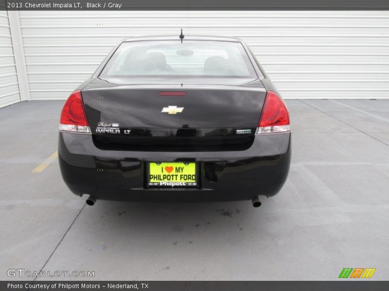 Black / Gray 2013 Chevrolet Impala LT