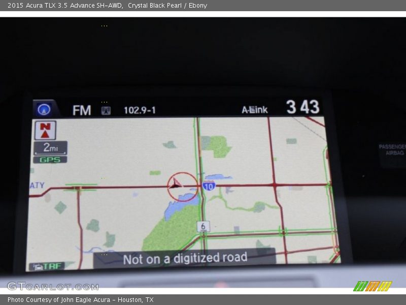 Crystal Black Pearl / Ebony 2015 Acura TLX 3.5 Advance SH-AWD
