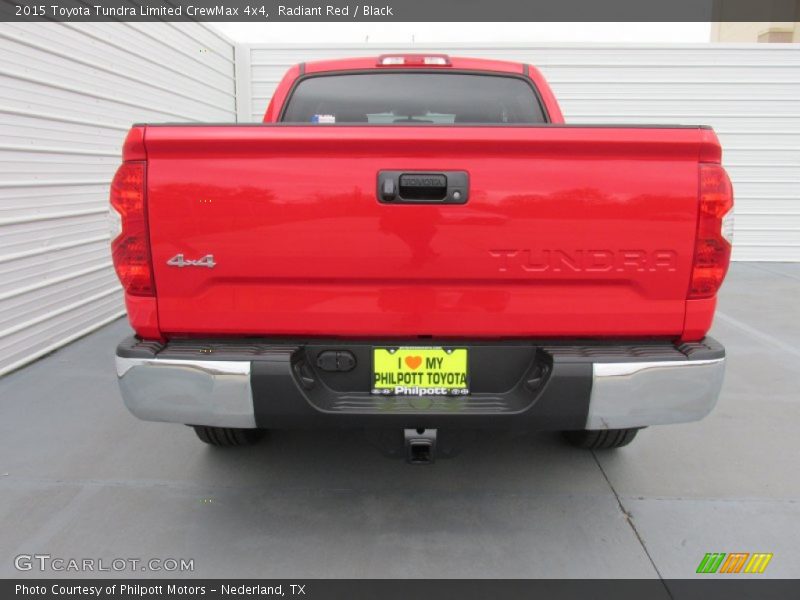 Radiant Red / Black 2015 Toyota Tundra Limited CrewMax 4x4