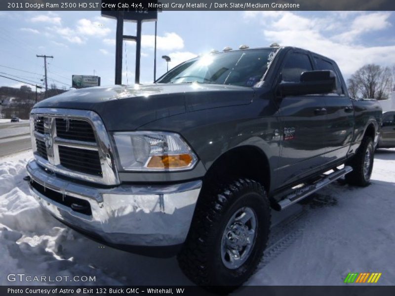 Mineral Gray Metallic / Dark Slate/Medium Graystone 2011 Dodge Ram 2500 HD SLT Crew Cab 4x4
