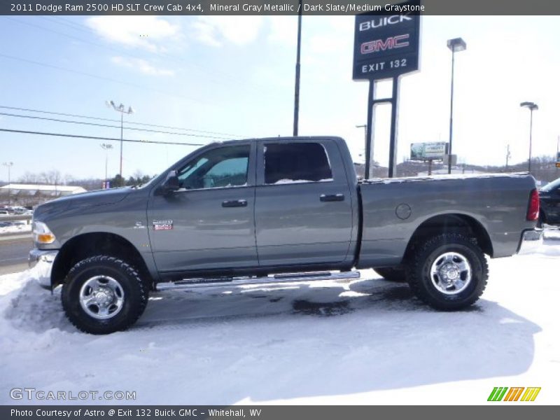 Mineral Gray Metallic / Dark Slate/Medium Graystone 2011 Dodge Ram 2500 HD SLT Crew Cab 4x4