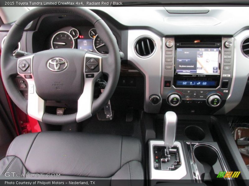 Radiant Red / Black 2015 Toyota Tundra Limited CrewMax 4x4