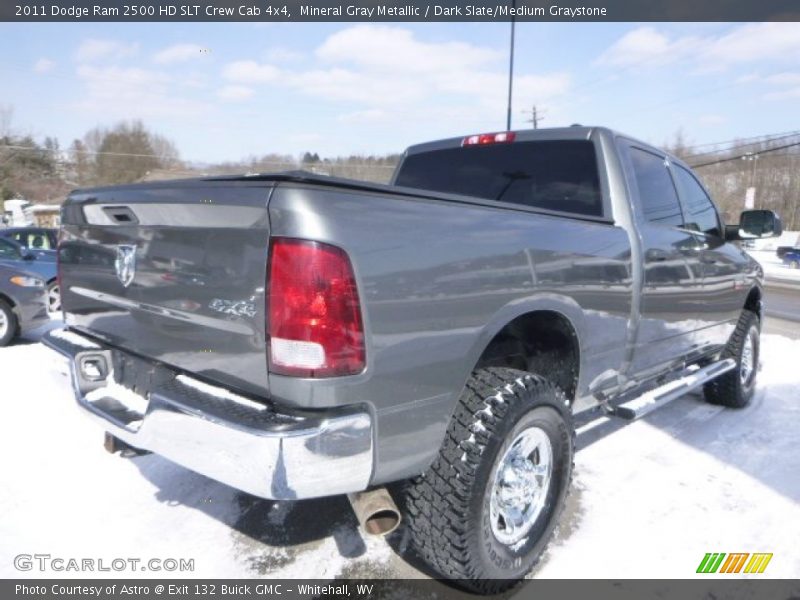 Mineral Gray Metallic / Dark Slate/Medium Graystone 2011 Dodge Ram 2500 HD SLT Crew Cab 4x4