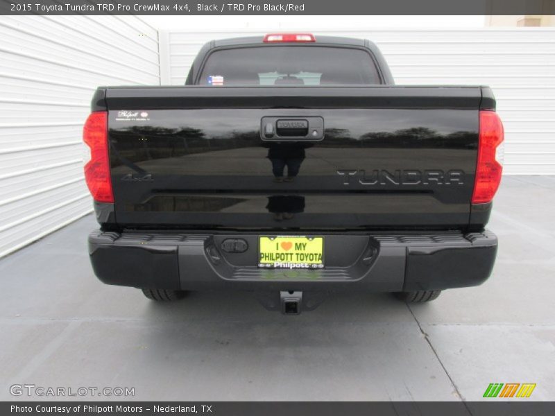 Black / TRD Pro Black/Red 2015 Toyota Tundra TRD Pro CrewMax 4x4