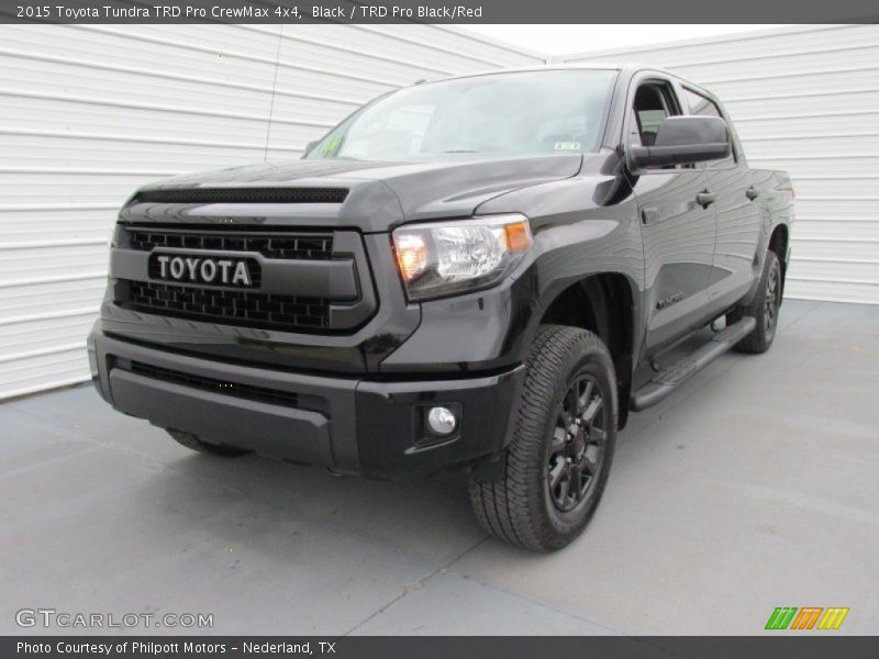 Front 3/4 View of 2015 Tundra TRD Pro CrewMax 4x4