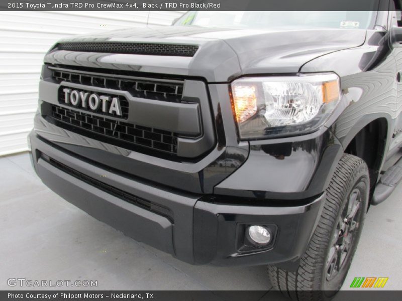 Black / TRD Pro Black/Red 2015 Toyota Tundra TRD Pro CrewMax 4x4