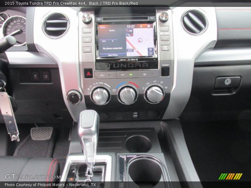 Controls of 2015 Tundra TRD Pro CrewMax 4x4