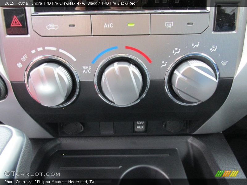 Controls of 2015 Tundra TRD Pro CrewMax 4x4