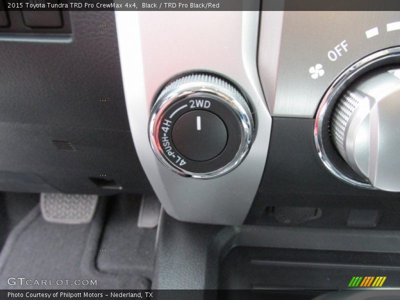 Controls of 2015 Tundra TRD Pro CrewMax 4x4