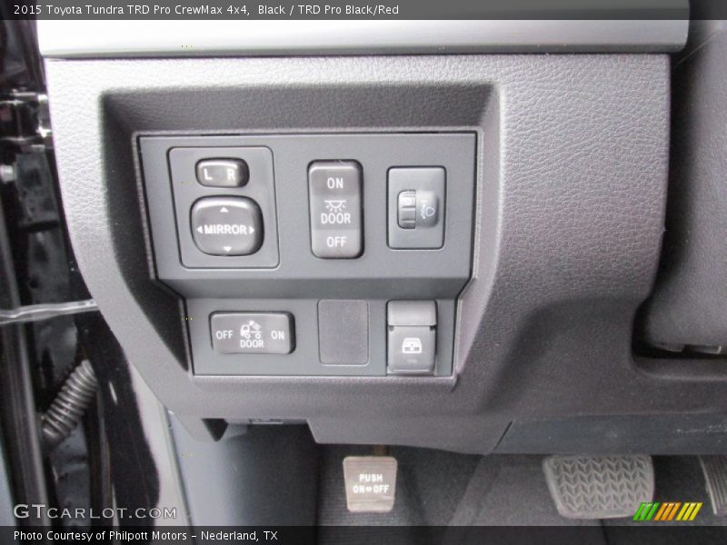 Controls of 2015 Tundra TRD Pro CrewMax 4x4