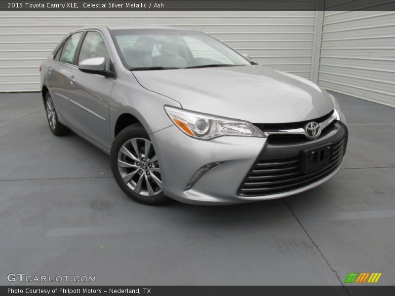 Celestial Silver Metallic / Ash 2015 Toyota Camry XLE