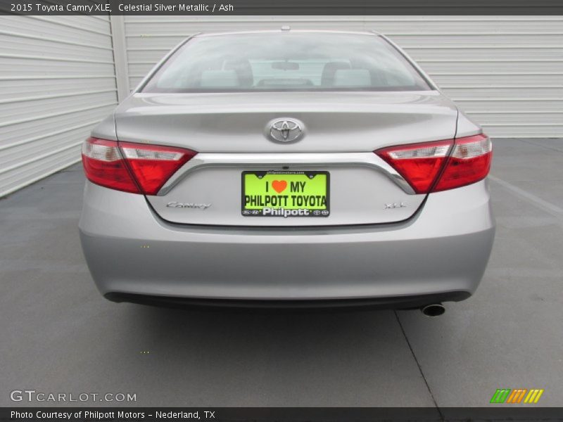 Celestial Silver Metallic / Ash 2015 Toyota Camry XLE