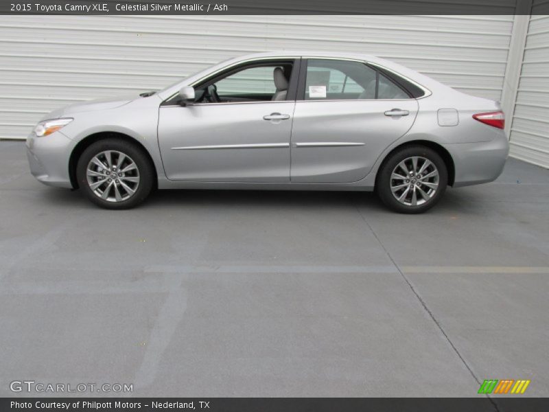 Celestial Silver Metallic / Ash 2015 Toyota Camry XLE