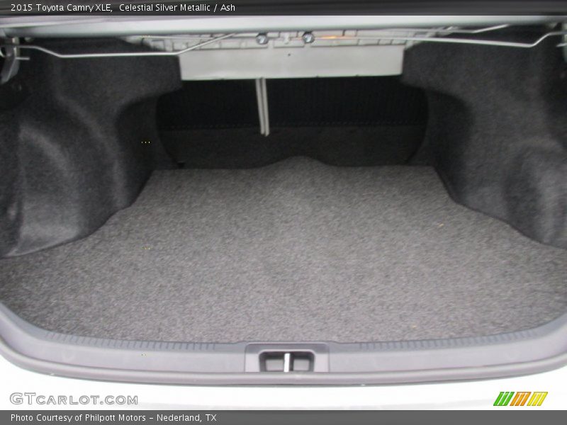  2015 Camry XLE Trunk