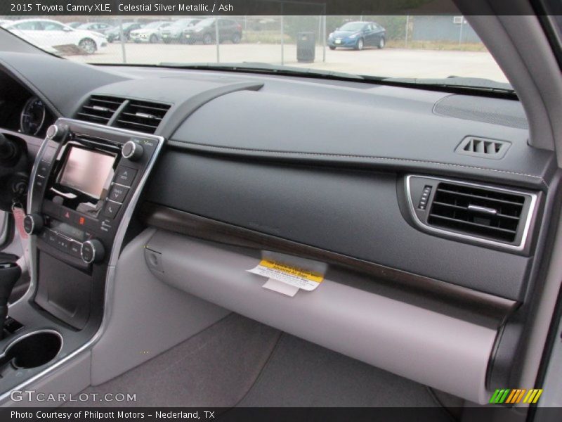 Celestial Silver Metallic / Ash 2015 Toyota Camry XLE