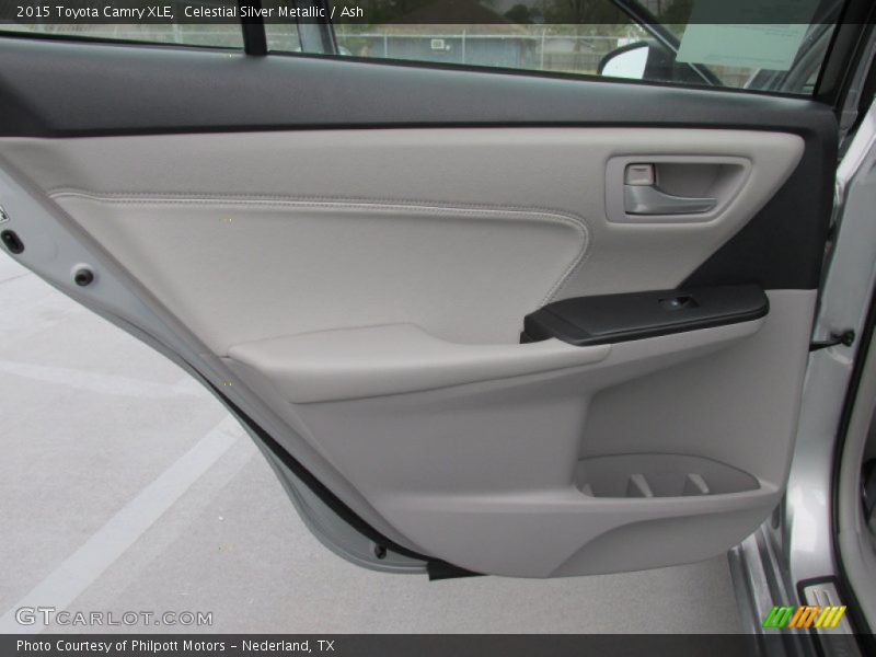 Celestial Silver Metallic / Ash 2015 Toyota Camry XLE