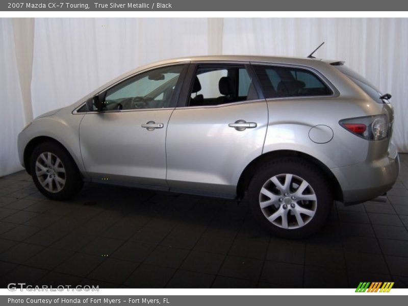 True Silver Metallic / Black 2007 Mazda CX-7 Touring