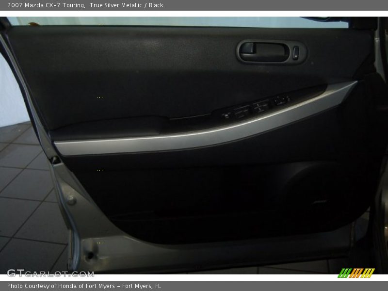 True Silver Metallic / Black 2007 Mazda CX-7 Touring