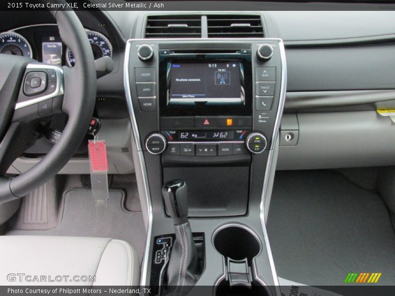 Controls of 2015 Camry XLE