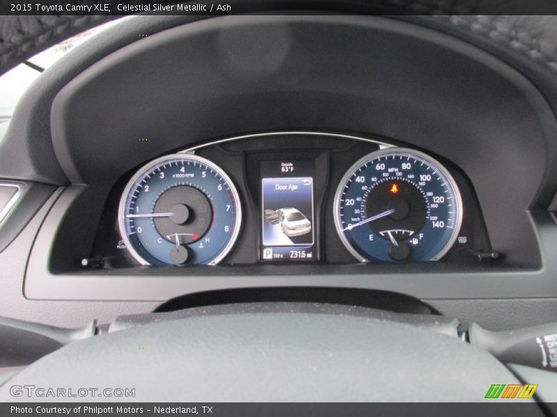  2015 Camry XLE XLE Gauges