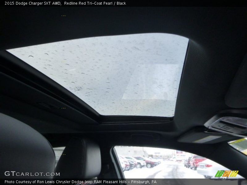 Redline Red Tri-Coat Pearl / Black 2015 Dodge Charger SXT AWD