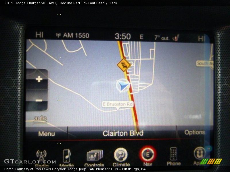 Redline Red Tri-Coat Pearl / Black 2015 Dodge Charger SXT AWD