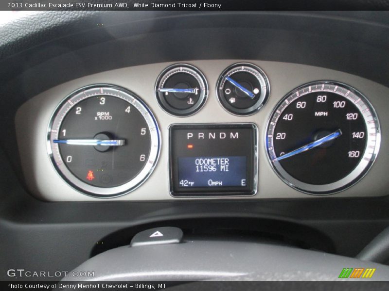  2013 Escalade ESV Premium AWD ESV Premium AWD Gauges