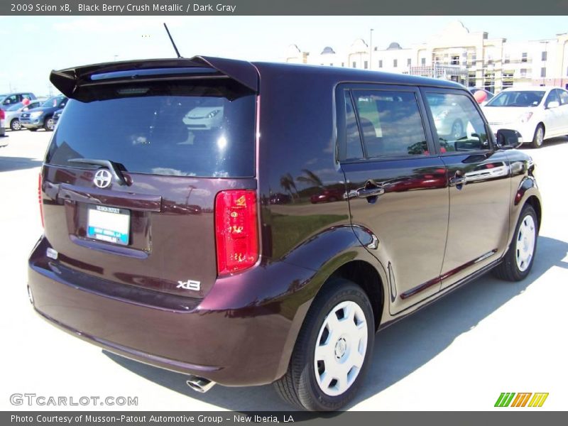 Black Berry Crush Metallic / Dark Gray 2009 Scion xB
