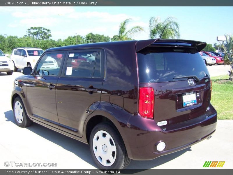 Black Berry Crush Metallic / Dark Gray 2009 Scion xB