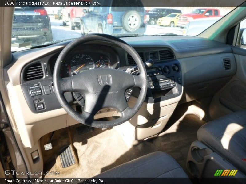 Mesa Beige Metallic / Ivory 2000 Honda Odyssey EX
