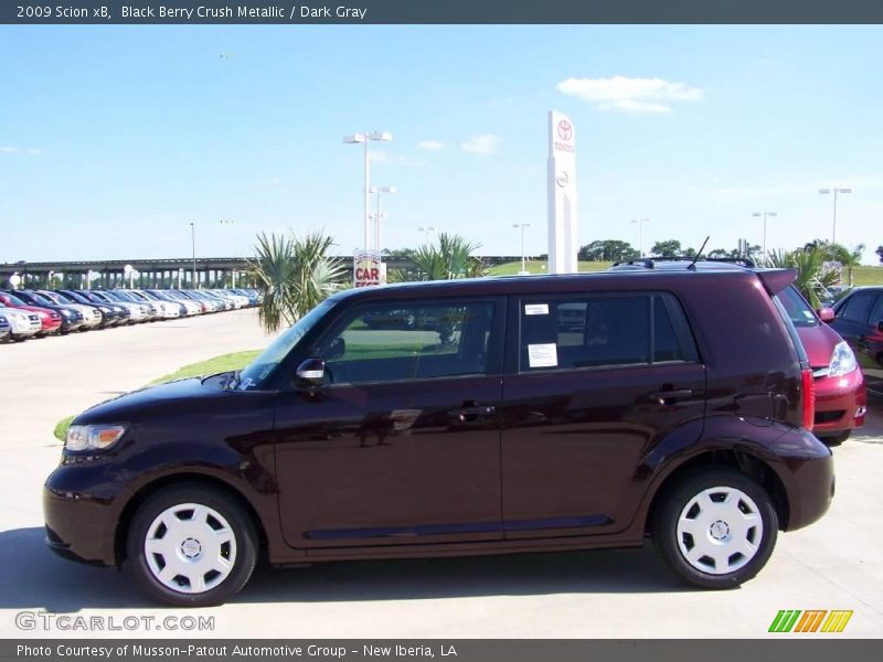 Black Berry Crush Metallic / Dark Gray 2009 Scion xB