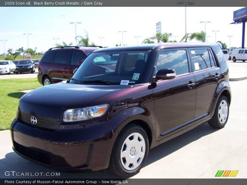 Black Berry Crush Metallic / Dark Gray 2009 Scion xB