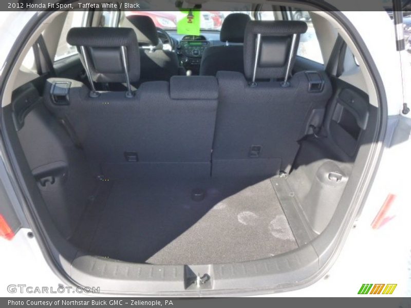 Taffeta White / Black 2012 Honda Fit Sport