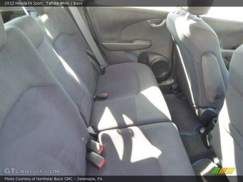 Taffeta White / Black 2012 Honda Fit Sport
