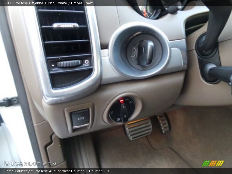 Controls of 2013 Cayenne Turbo