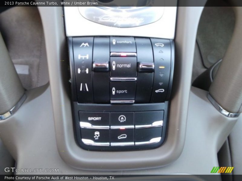 Controls of 2013 Cayenne Turbo
