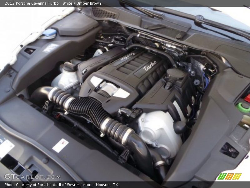  2013 Cayenne Turbo Engine - 4.8 Liter Twin-Turbocharged DFI DOHC 32-Valve VarioCam Plus V8