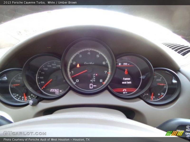  2013 Cayenne Turbo Turbo Gauges