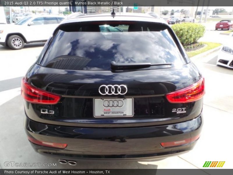 Mythos Black Metallic / Black 2015 Audi Q3 2.0 TFSI Prestige quattro