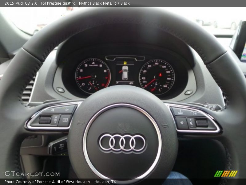 Mythos Black Metallic / Black 2015 Audi Q3 2.0 TFSI Prestige quattro